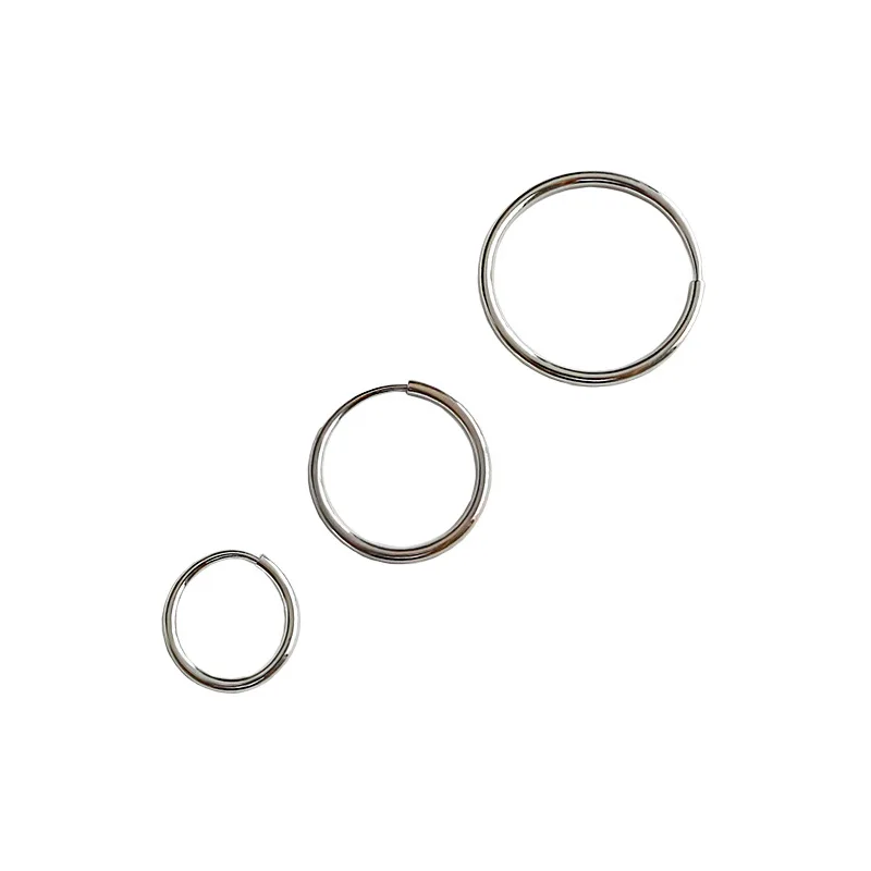 AsinLove Classic Minimalist Circle Round Hoops Earrings Europe Handmade Design 925 Sterling Silver Earrings for Women Jewelry
AsinLove Classic Minimalist Circle Round Hoops Earrings Europe Handmade Design 925 Sterling Silver Earrings for Women Jewelry