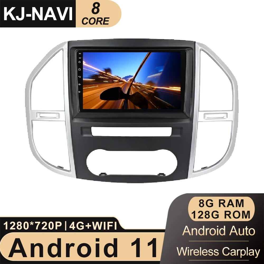 Автомобильное радио Carplay, Android 11, стерео, GPS, головное устройство для Mercedes Benz Vito W447 2014-2021, беспроводное Carplay 4G LTE Wi-Fi
Автомобильное радио Carplay, Android 11, стерео, GPS, головное устройство для Mercedes Benz Vito W447 2014-2021, беспроводное Carplay 4G LTE Wi-Fi