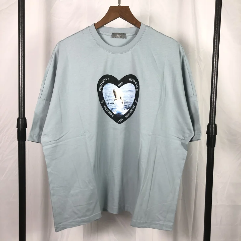 New 2021 Men Novelty luxury Welldone Polar bear T Shirts T-Shirt Hip Hop Skateboard Street Cotton T-Shirts Tee Top Kenye #091
New 2021 Men Novelty luxury Welldone Polar bear T Shirts T-Shirt Hip Hop Skateboard Street Cotton T-Shirts Tee Top Kenye #091