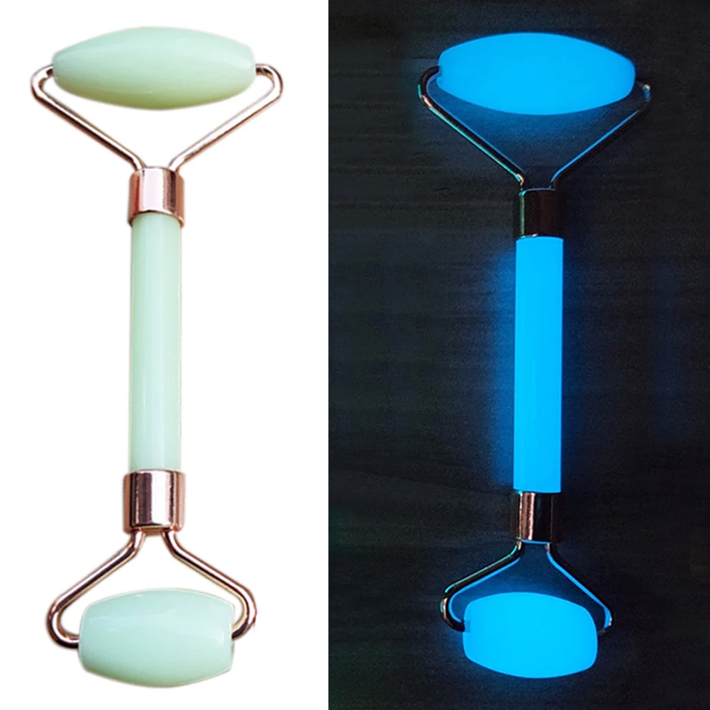 Luminous Face Massager Body Face Eye Socket Relaxation Slimming Neck Thin Lift Wrinkle Removal Jade Roller Beauty Skin Care Tool 
Luminous Face Massager Body Face Eye Socket Relaxation Slimming Neck Thin Lift Wrinkle Removal Jade Roller Beauty Skin Care Tool