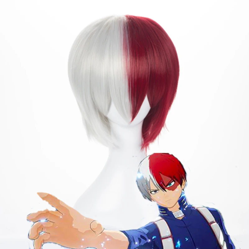 Anime My Hero Academia Cosplay Wigs Shouto Todoroki Cosplay Wig Synthetic Wig Hair Halloween Party Boku No Hero Academia Cosplay
Anime My Hero Academia Cosplay Wigs Shouto Todoroki Cosplay Wig Synthetic Wig Hair Halloween Party Boku No Hero Academia Cosplay