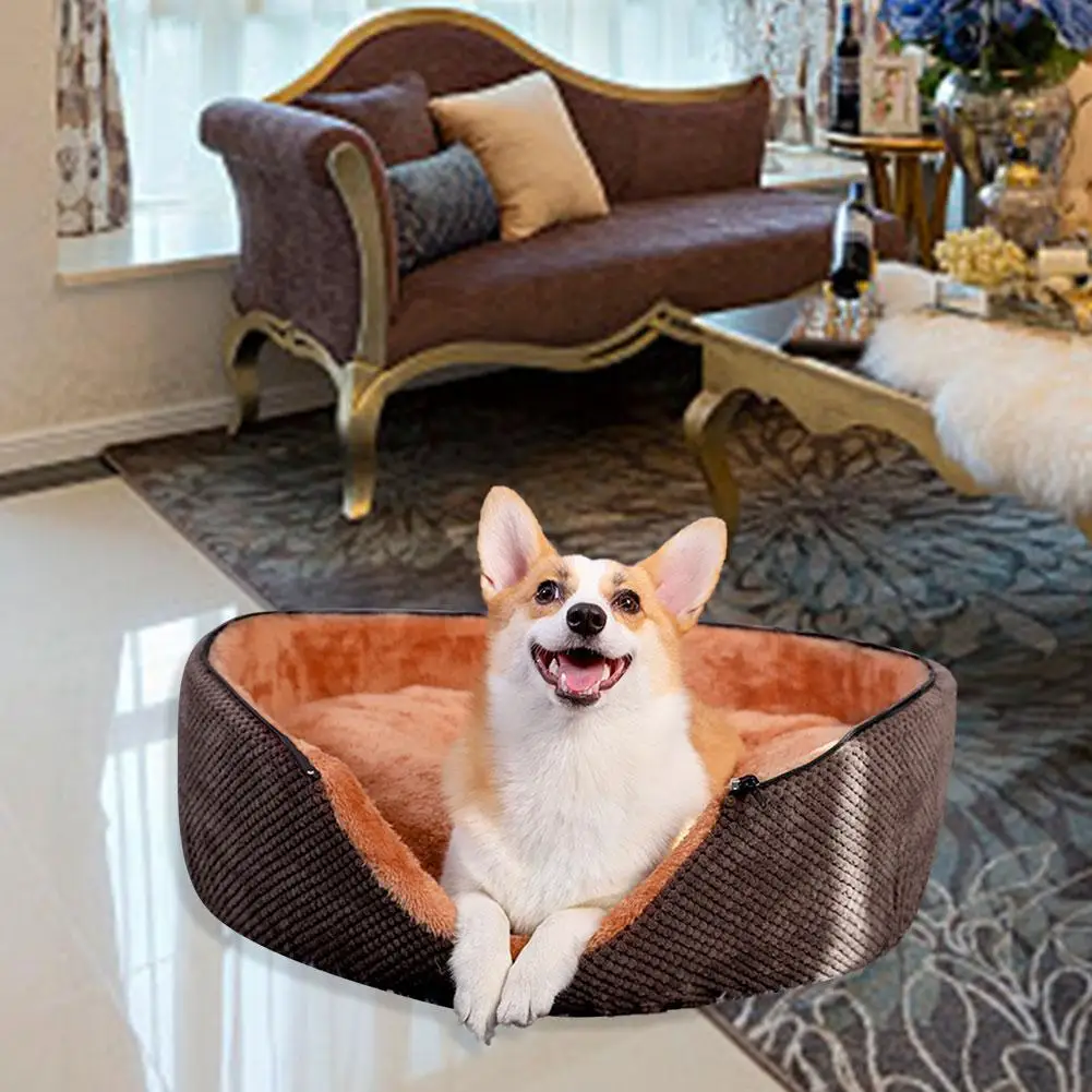 Cats Tent Cave 4 Seasons Use Universal Arctic Wool Warm Pet House Removable Washable Triangle Cat Bed For Puppy Cat Rabbit Pigs
Cats Tent Cave 4 Seasons Use Universal Arctic Wool Warm Pet House Removable Washable Triangle Cat Bed For Puppy Cat Rabbit Pigs