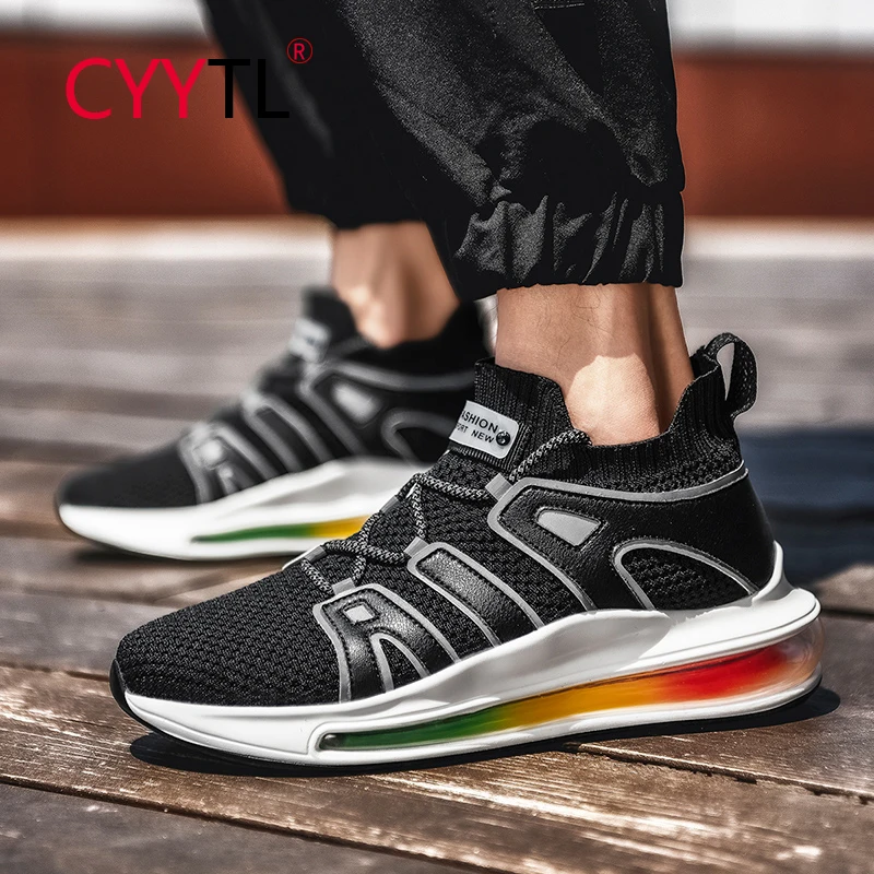 Модные мужские повседневные спортивные кроссовки CYYTL, дышащие Нескользящие кроссовки для бега, удобные теннисные кроссовки на воздушной по...
Модные мужские повседневные спортивные кроссовки CYYTL, дышащие Нескользящие кроссовки для бега, удобные теннисные кроссовки на воздушной по...