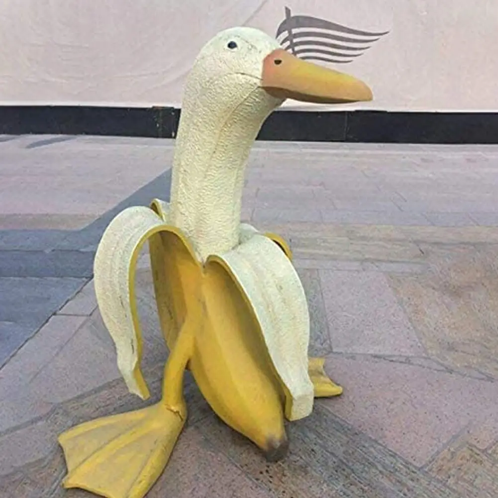 Banana Duck Ornament Exquisite Garden Decoration outdoor Resin Outdoor Cute Yard Art for Patio
Banana Duck Ornament Exquisite Garden Decoration outdoor Resin Outdoor Cute Yard Art for Patio