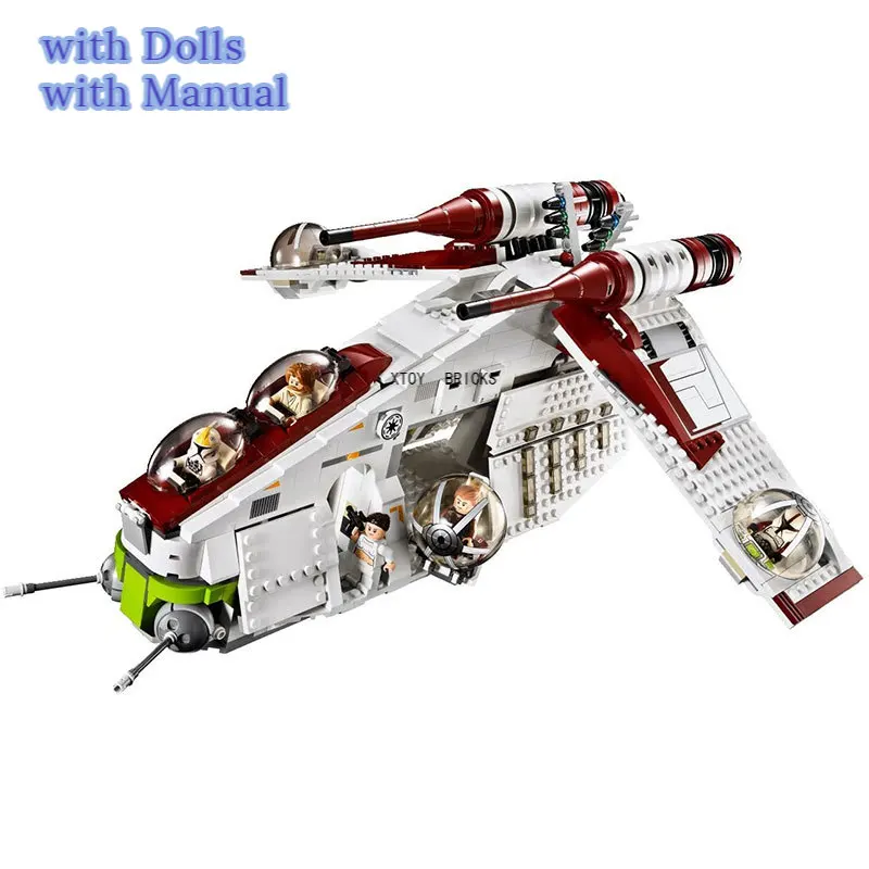 Республика игрушечный солдат, строительные блоки, космический корабль, кирпичи, совместимые со звездами, блоки 75021, детские игрушки, Детский... 
Республика игрушечный солдат, строительные блоки, космический корабль, кирпичи, совместимые со звездами, блоки 75021, детские игрушки, Детский...