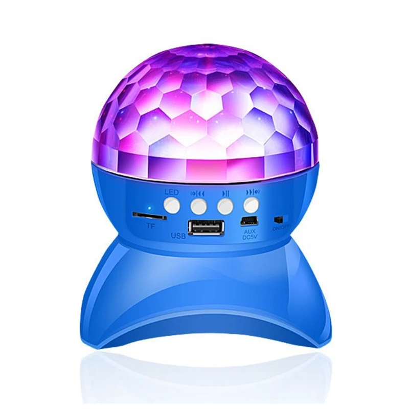 LED Colorful Wireless Bluetooth Speaker mobile Stage card TF KTV speaker 
LED Colorful Wireless Bluetooth Speaker mobile Stage card TF KTV speaker