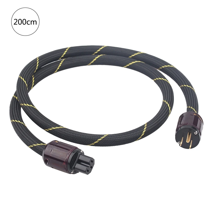 Hi-End Copper Hifi Audios Power Cord US / EU Plug with P-079/P-079E Connector AMP Cable
Hi-End Copper Hifi Audios Power Cord US / EU Plug with P-079/P-079E Connector AMP Cable
