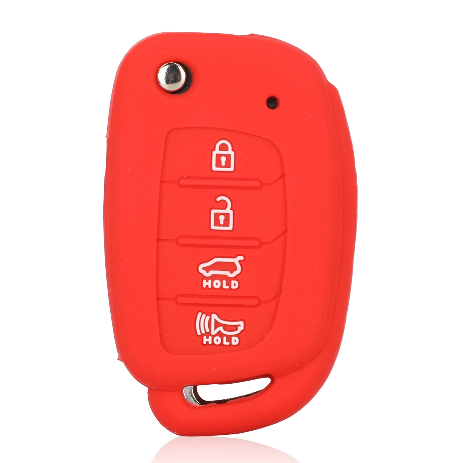 Силиконовый чехол jingyuqin для автомобильного ключа с дистанционным управлением, чехол для Hyundai Solaris ix35 ix45 ELANTRA Santa Fe HB20 Verna с 4 кнопками
Силиконовый чехол jingyuqin для автомобильного ключа с дистанционным управлением, чехол для Hyundai Solaris ix35 ix45 ELANTRA Santa Fe HB20 Verna с 4 кнопками