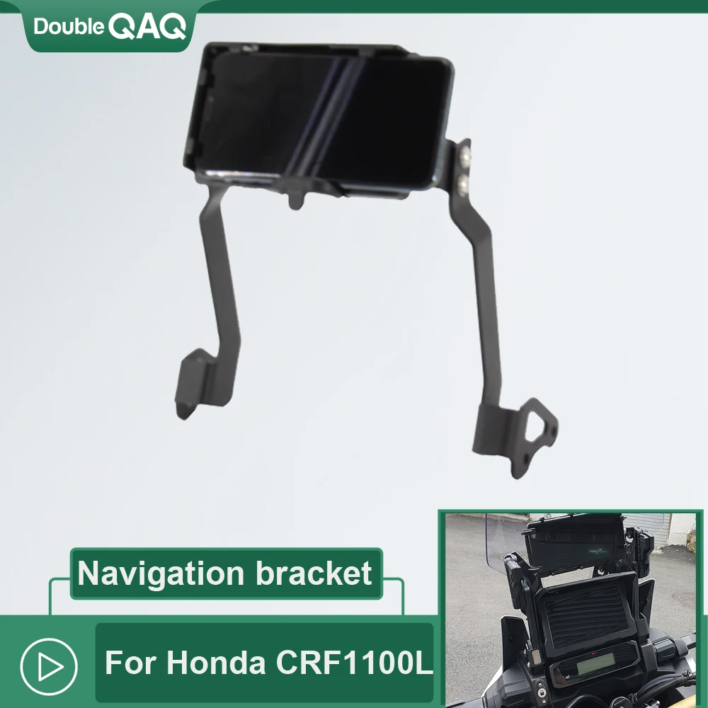 Motorcycle Accessories For Honda CRF1100L CRF 1100L Front Phone Stand Holder Smartphone Phone GPS Navigaton Plate Bracket
Motorcycle Accessories For Honda CRF1100L CRF 1100L Front Phone Stand Holder Smartphone Phone GPS Navigaton Plate Bracket