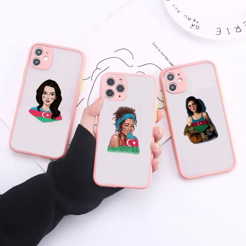 Azerbaijan buta flag girl Simple Matte Bumper Phone Case For iphone12 11 Pro Max X XS Max XR 7 8 Plus 12mini Shockproof Cover
Azerbaijan buta flag girl Simple Matte Bumper Phone Case For iphone12 11 Pro Max X XS Max XR 7 8 Plus 12mini Shockproof Cover