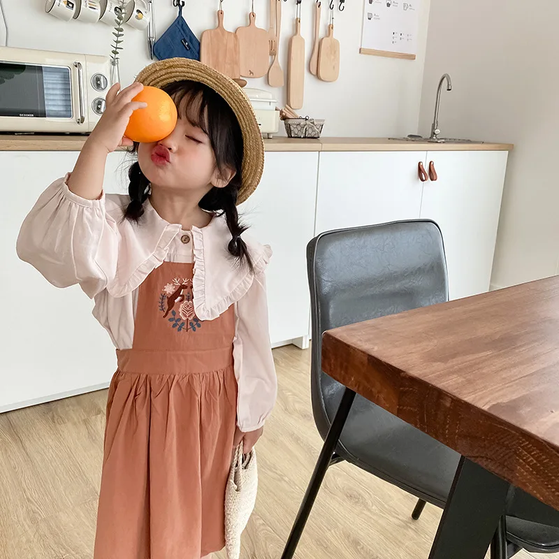 Shirts Tees Tops Full Sleeve O-neck Collar Pullover Solid Regular Cotton New Fashion Casual Simple Cute Spring Autumn Girls Kids
Shirts Tees Tops Full Sleeve O-neck Collar Pullover Solid Regular Cotton New Fashion Casual Simple Cute Spring Autumn Girls Kids