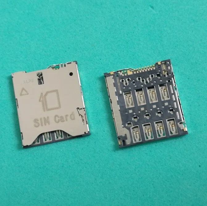 50 шт. для Alcatel One Touch POP C9 Dual OT 7047 7047D Sim Card Reader слот лоток держатель Замена гнезда |
