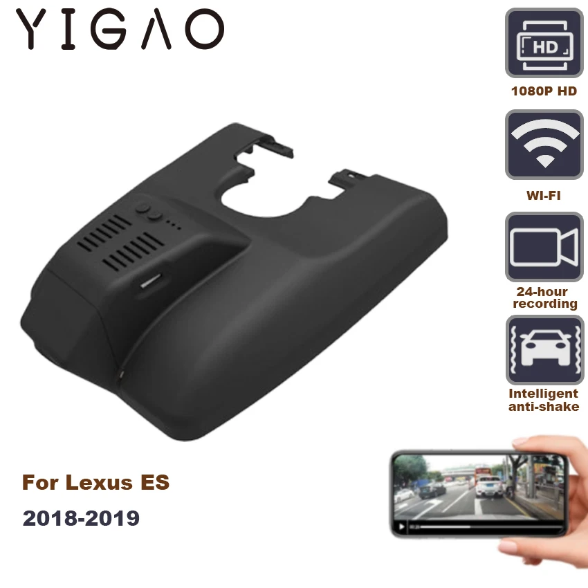 Для Lexus ES 2018 2019, Автомобильный видеорегистратор с Wi-Fi, видеорегистратор, камера высокого качества с ночным видением, Full HD CCD
Для Lexus ES 2018 2019, Автомобильный видеорегистратор с Wi-Fi, видеорегистратор, камера высокого качества с ночным видением, Full HD CCD