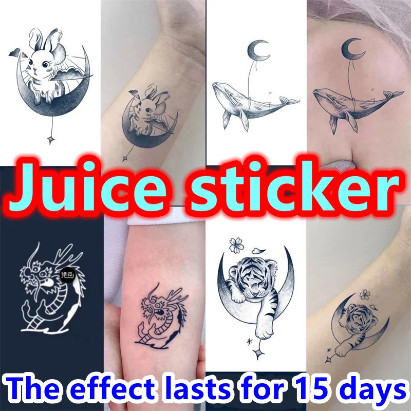 Tiger herbal Tattoos Sticker waterproof and lasting wrist cute animals for men and women fake tattoo Rabbit Tattoo Sticker
Tiger herbal Tattoos Sticker waterproof and lasting wrist cute animals for men and women fake tattoo Rabbit Tattoo Sticker