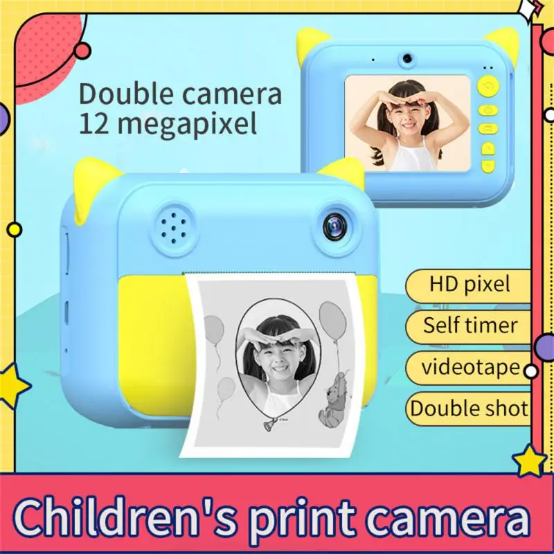 Kid Instant Print Camera Thermal Printing Camera Digital Photo Camera Girl's Toy Child Camera Video Birthday Christmas Gift
Kid Instant Print Camera Thermal Printing Camera Digital Photo Camera Girl's Toy Child Camera Video Birthday Christmas Gift