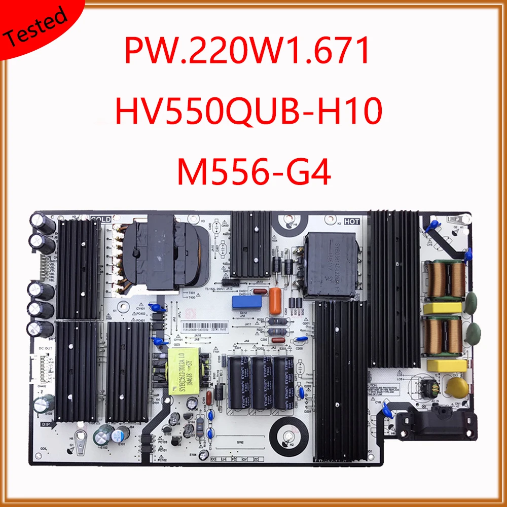 PW.220W1.671 HV550QUB-H10 M556-G4 Power Supply Board Professional Equipment Power Board For TV Original Power Supply Card
PW.220W1.671 HV550QUB-H10 M556-G4 Power Supply Board Professional Equipment Power Board For TV Original Power Supply Card