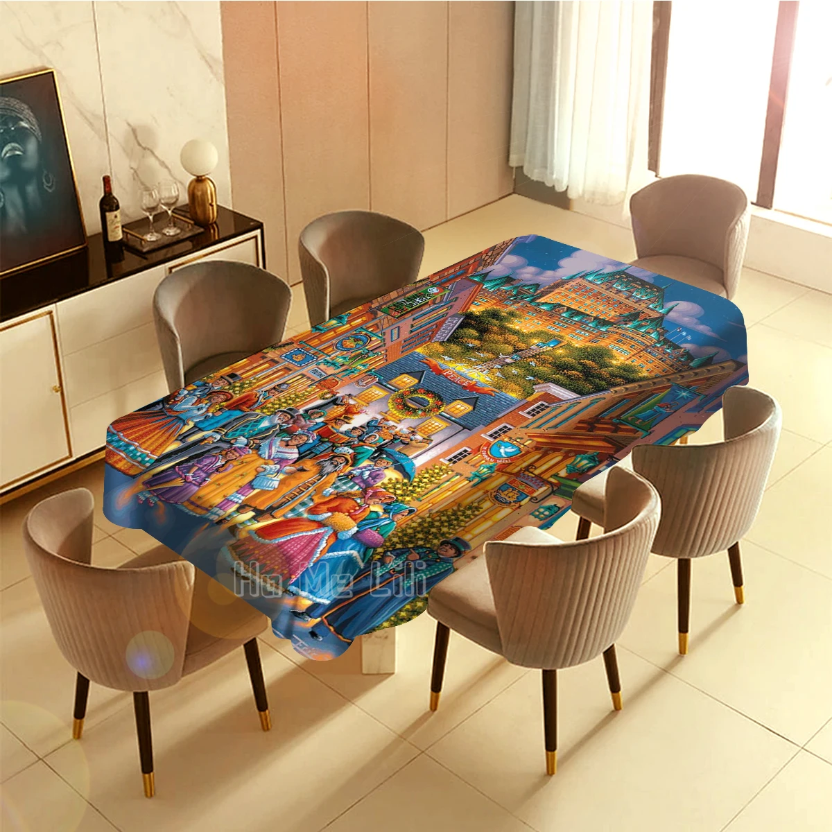 Скатерть для украшения дома и улицы, декоративное художественное украшение для рождественской вечеринки
Скатерть для украшения дома и улицы, декоративное художественное украшение для рождественской вечеринки