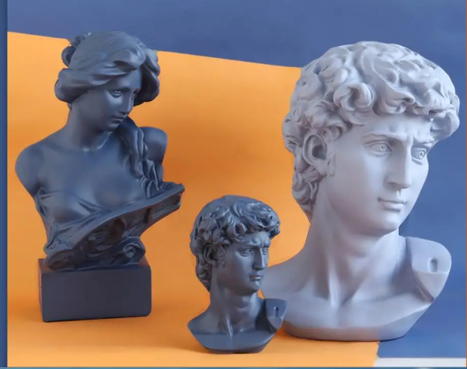 CREATIVE NORDIC RESIN CHARACTER SCULPTURE HUMAN HEAD DAVID RETRO CRAFTS ORNAMENTS IMITATION PLASTER MODERN HOME DECORATIONS 
CREATIVE NORDIC RESIN CHARACTER SCULPTURE HUMAN HEAD DAVID RETRO CRAFTS ORNAMENTS IMITATION PLASTER MODERN HOME DECORATIONS