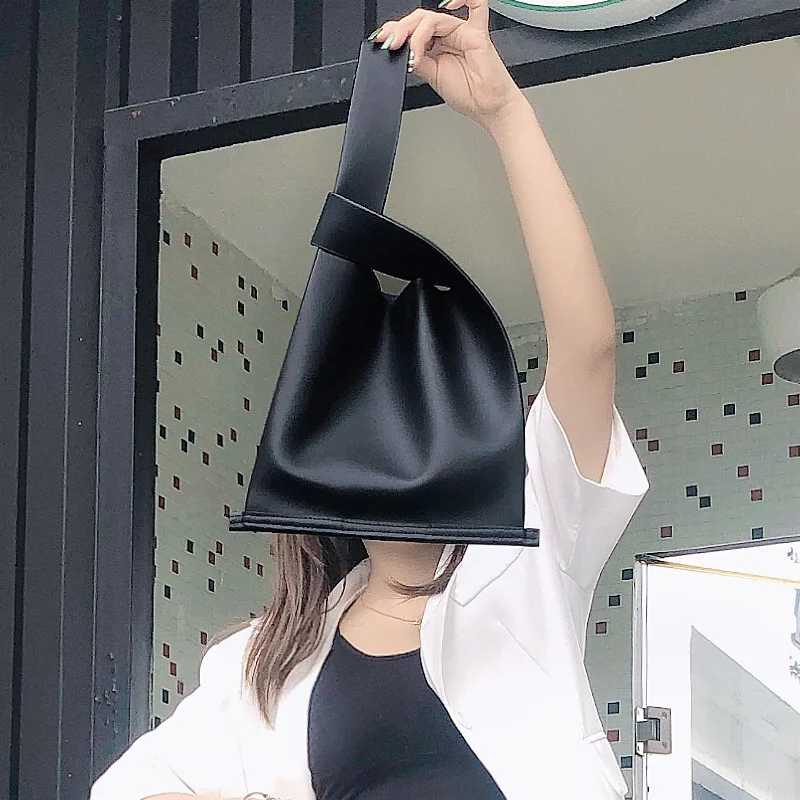

Новинка 2021, модная простая кожаная женская сумка, вместительная сумка-тоут меньшего роста, сумка-мессенджер на одно плечо