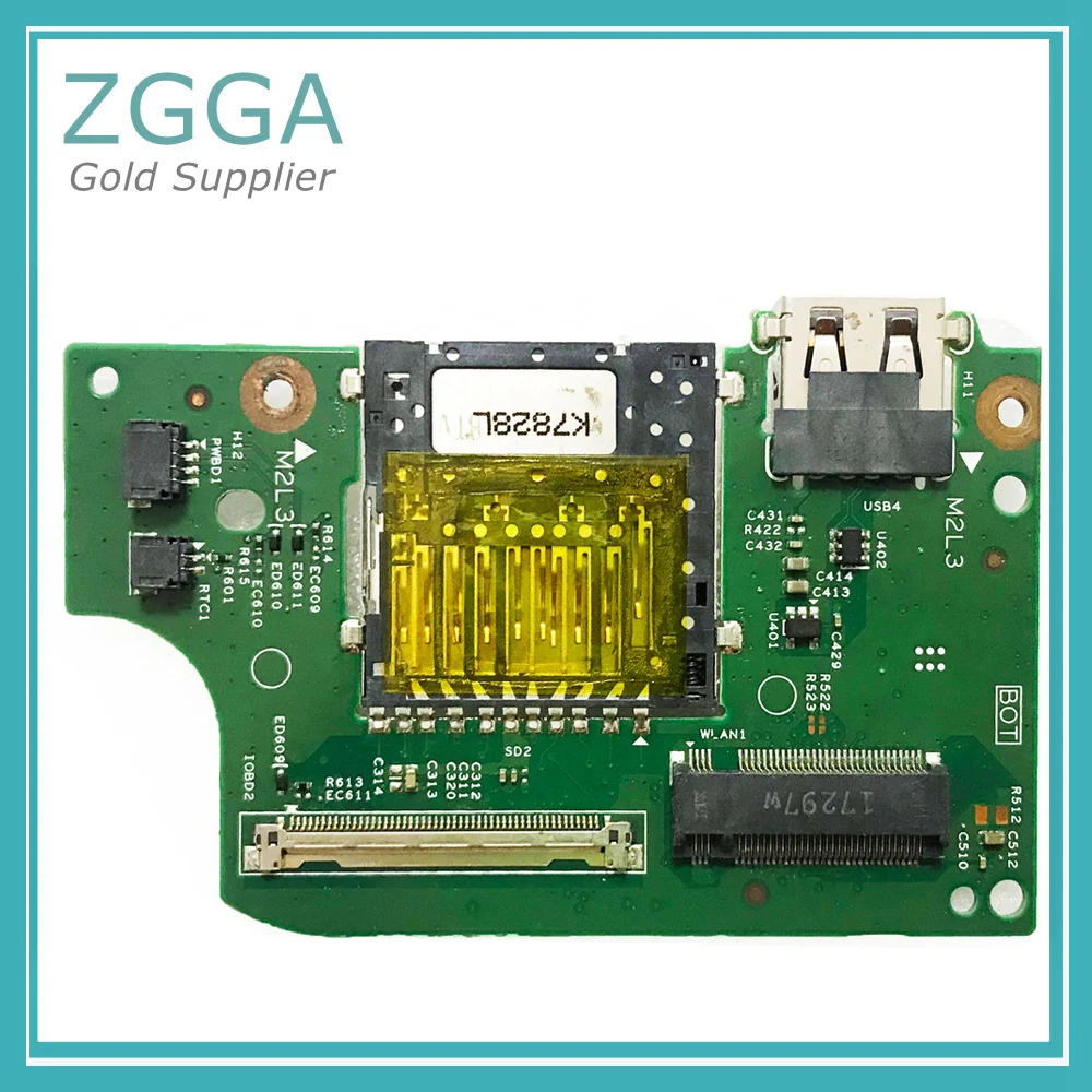 Original Laptop SD Board For Dell Inspiron 1379X 7569 7778 USB Board Card Reader EX0201
Original Laptop SD Board For Dell Inspiron 1379X 7569 7778 USB Board Card Reader EX0201