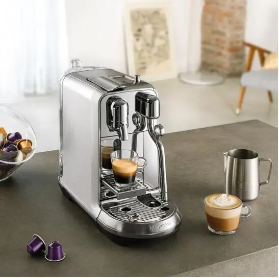 Кофе-капсулы Nespresso машина Creatista плюс Итальянский полностью автоматический домашний офис коммерческий причудливый кофе машина J520 серебро
Кофе-капсулы Nespresso машина Creatista плюс Итальянский полностью автоматический домашний офис коммерческий причудливый кофе машина J520 серебро