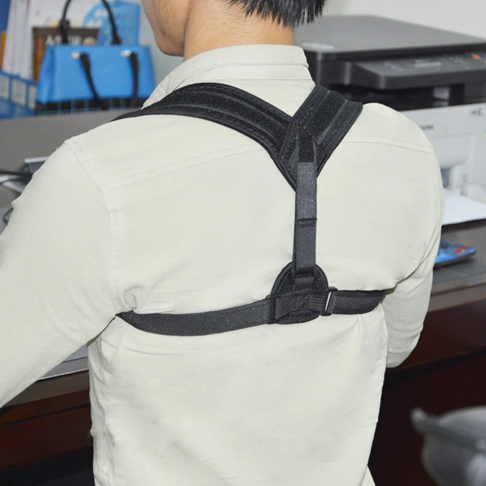Posture Corrector Back Braces Shoulder Waist Lumbar Support Breathable Belt Humpback Prevent Body Straighten Slouch Belt Black
Posture Corrector Back Braces Shoulder Waist Lumbar Support Breathable Belt Humpback Prevent Body Straighten Slouch Belt Black