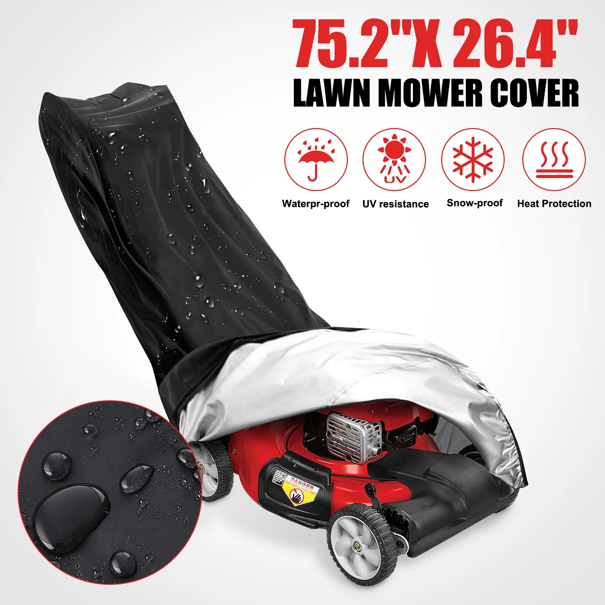 Polyester Fiber Anti-UV dust rain proof Sunshade Cloth Outdoor Garden Sunscreen Sunblock Shade Greenhouse lawn mower Cover
Polyester Fiber Anti-UV dust rain proof Sunshade Cloth Outdoor Garden Sunscreen Sunblock Shade Greenhouse lawn mower Cover