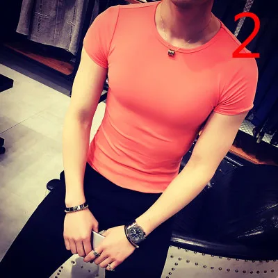 2019 Summer Thin Print T-Shirt Round Neck Half Sleeve Joker Top Men's Slim T-Shirt
2019 Summer Thin Print T-Shirt Round Neck Half Sleeve Joker Top Men's Slim T-Shirt