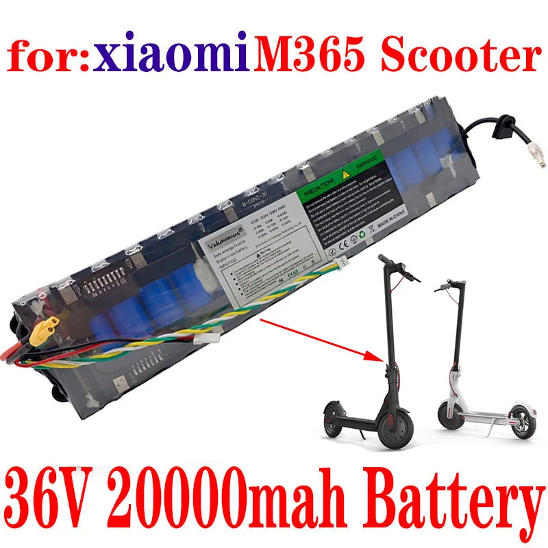 Suitable FOR Xiaomi Mijia M365 Electric Scooter, 36V, 20Ah, 18650 SC Lithium Battery, With Waterproof Bluetooth Communication
Suitable FOR Xiaomi Mijia M365 Electric Scooter, 36V, 20Ah, 18650 SC Lithium Battery, With Waterproof Bluetooth Communication