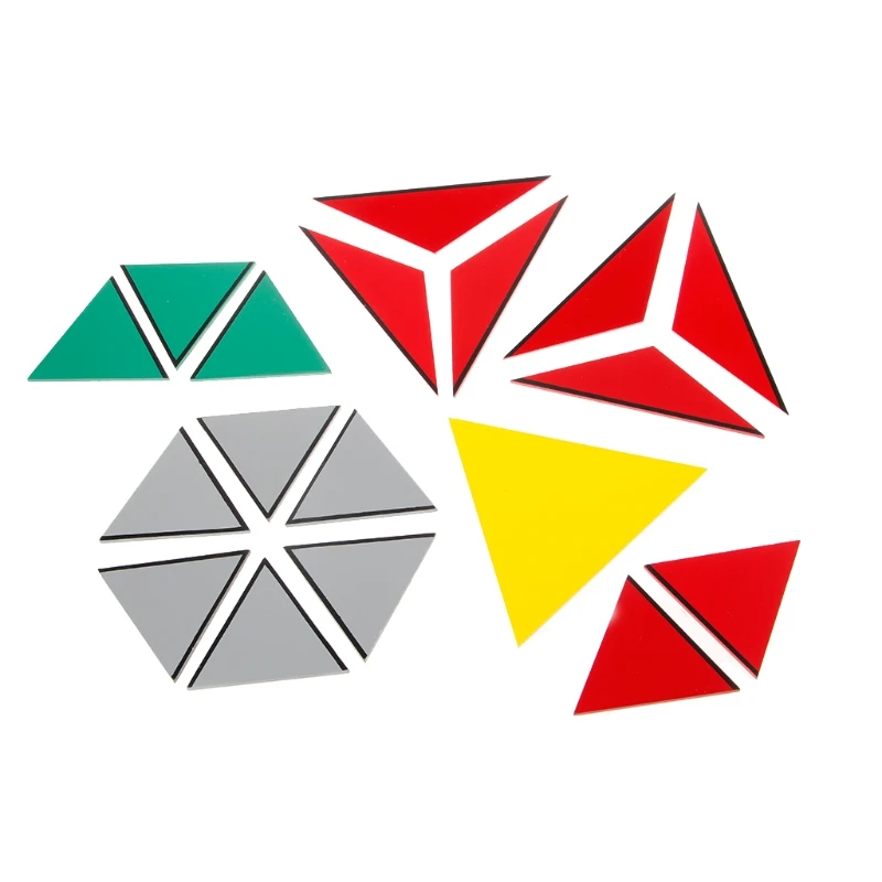 Montessori Wooden Material Toy Constructive Triangles Rectangular Pentagon 40JC
Montessori Wooden Material Toy Constructive Triangles Rectangular Pentagon 40JC