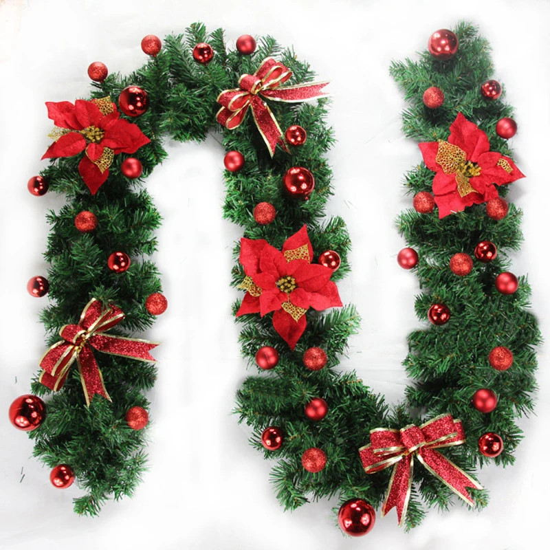 2.7M Christmas Wedding Decorated Light Up Wreath Garland Decor Door Restaurant Kitchen Fireplace Tree DIY Christmas Ornament
2.7M Christmas Wedding Decorated Light Up Wreath Garland Decor Door Restaurant Kitchen Fireplace Tree DIY Christmas Ornament