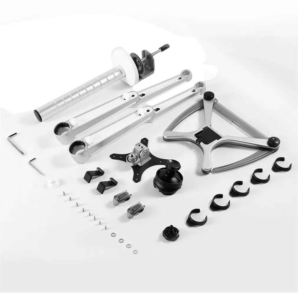 LESHP Dual Laptop Combination Bracket For Laptop Computer Monitors Aluminum Alloy Combination Desk Holder
LESHP Dual Laptop Combination Bracket For Laptop Computer Monitors Aluminum Alloy Combination Desk Holder