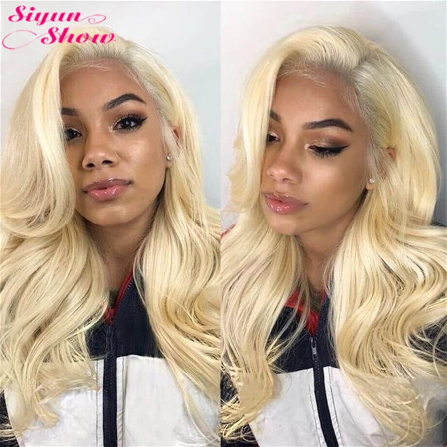 Siyun Show 613 Lace Front Wig Blonde Body Wave 613 Wig Frontal Remy Glueless Full Lace Front Human Hair Wigs For Women Lace Wig
Siyun Show 613 Lace Front Wig Blonde Body Wave 613 Wig Frontal Remy Glueless Full Lace Front Human Hair Wigs For Women Lace Wig