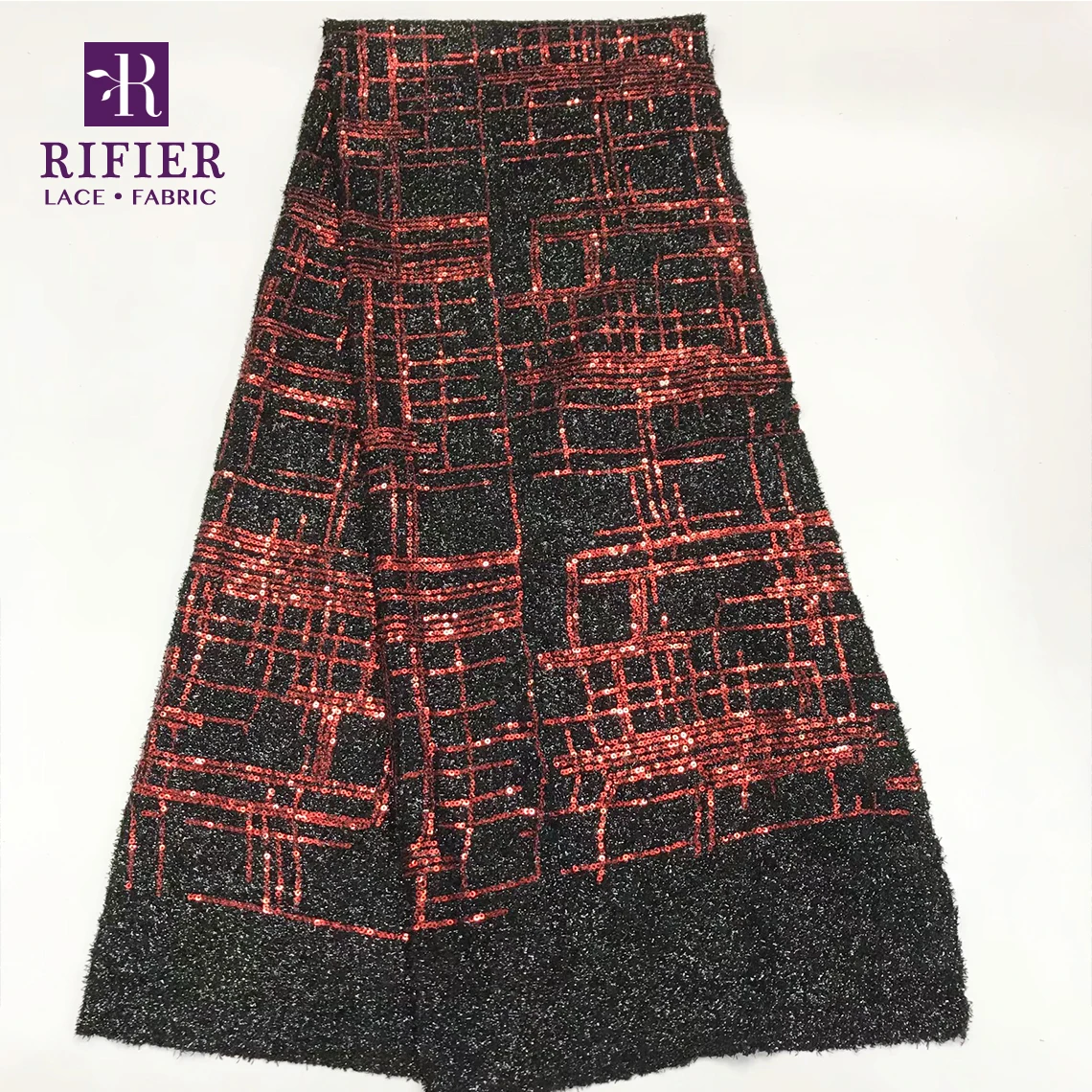 Wire Mesh!! Indian Red Colour Sequined Embroidery Tulle Fabrics Special Design 2019 Sequins Laces For Evening Gown Dress Sewing
Wire Mesh!! Indian Red Colour Sequined Embroidery Tulle Fabrics Special Design 2019 Sequins Laces For Evening Gown Dress Sewing