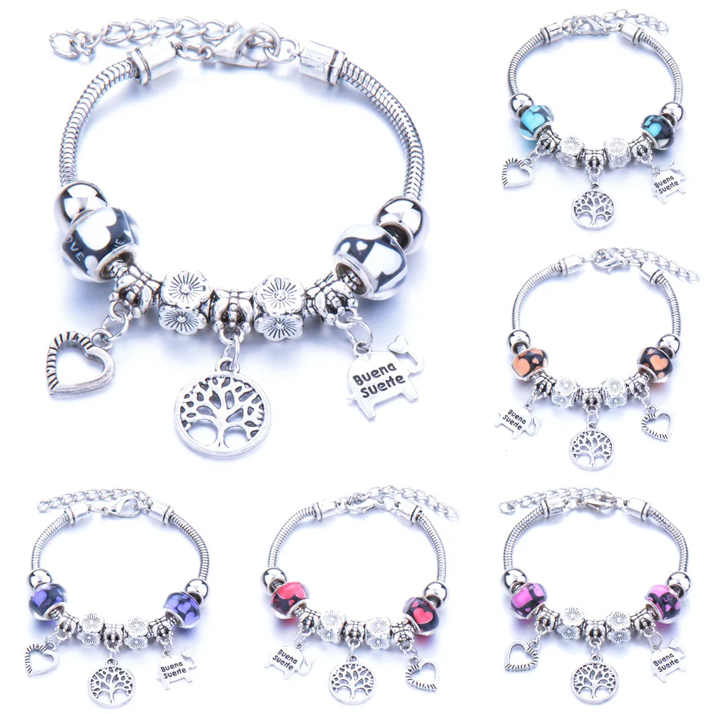 2021 newest creative cartoon owl glass beads beaded bracelet retro tree of life diy adjustable Pandora-style
2021 newest creative cartoon owl glass beads beaded bracelet retro tree of life diy adjustable Pandora-style