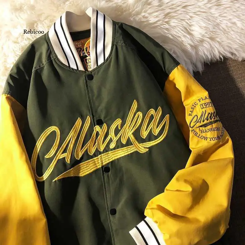 2021 Spring and Autumn New Baseball Uniform Jacket Women Loose and Thin Couple Retro Clothes Oversized Jacket
2021 Spring and Autumn New Baseball Uniform Jacket Women Loose and Thin Couple Retro Clothes Oversized Jacket