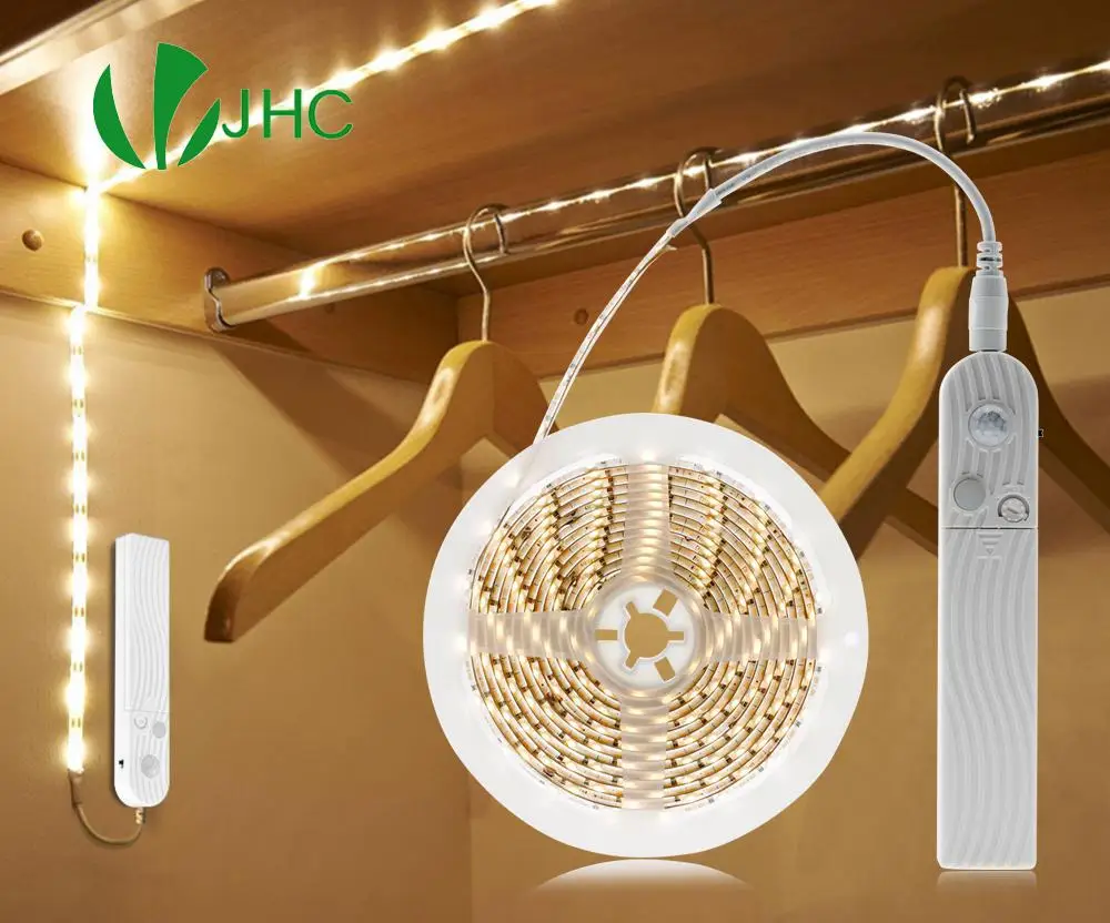 Pir Motion Sensor LED Night Lights 1M 2M 3M Strip Waterproof DC 5V USB Strip Nightlight For Bed Cabinet Stairs 
Pir Motion Sensor LED Night Lights 1M 2M 3M Strip Waterproof DC 5V USB Strip Nightlight For Bed Cabinet Stairs