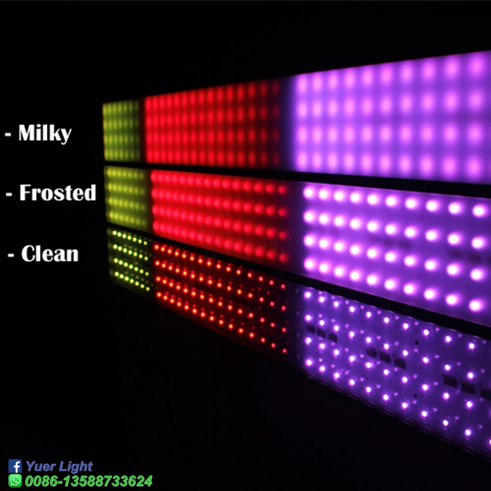 4 шт./лот DJ Disco Light 90 Вт сценический свет 5050 SMD RGB 3в1 светодиодные полосы Вечерние