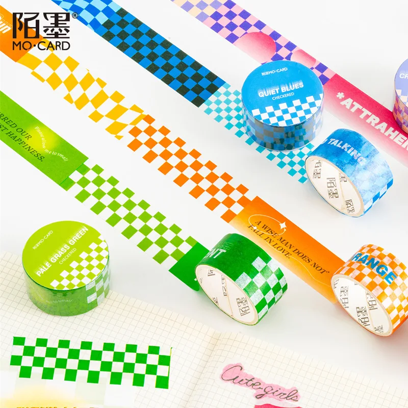 20MM*2 M Grid Checkerboard Washi Tape Japanese Paper DIY Planner Masking Tape Adhesive Tapes Stickers Decorative Stationery
20MM*2 M Grid Checkerboard Washi Tape Japanese Paper DIY Planner Masking Tape Adhesive Tapes Stickers Decorative Stationery