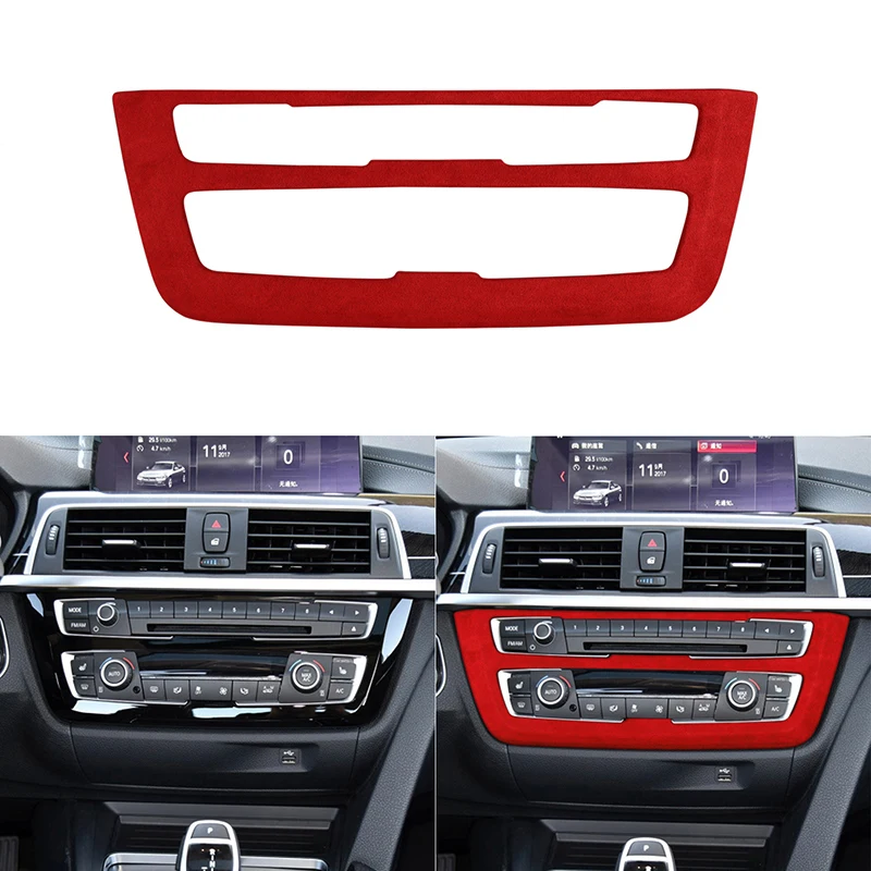 Suede Car Central Control Air Conditioner Switch Button Decorative Frame Trim for BMW 3 4 Series 3GT 2013-2019 Car Accessories
Suede Car Central Control Air Conditioner Switch Button Decorative Frame Trim for BMW 3 4 Series 3GT 2013-2019 Car Accessories