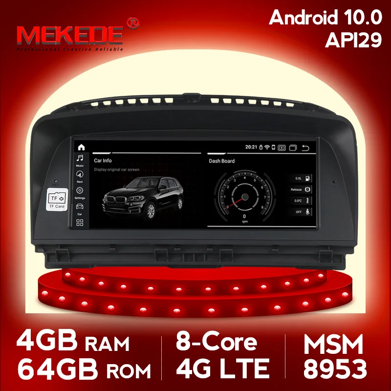 MSM8953 Android10 car radio player for BMW 7 Series E65 E66 2001~2008 Multimedia Built-in carplay 4G 1920X720P Blu-ray screen
MSM8953 Android10 car radio player for BMW 7 Series E65 E66 2001~2008 Multimedia Built-in carplay 4G 1920X720P Blu-ray screen