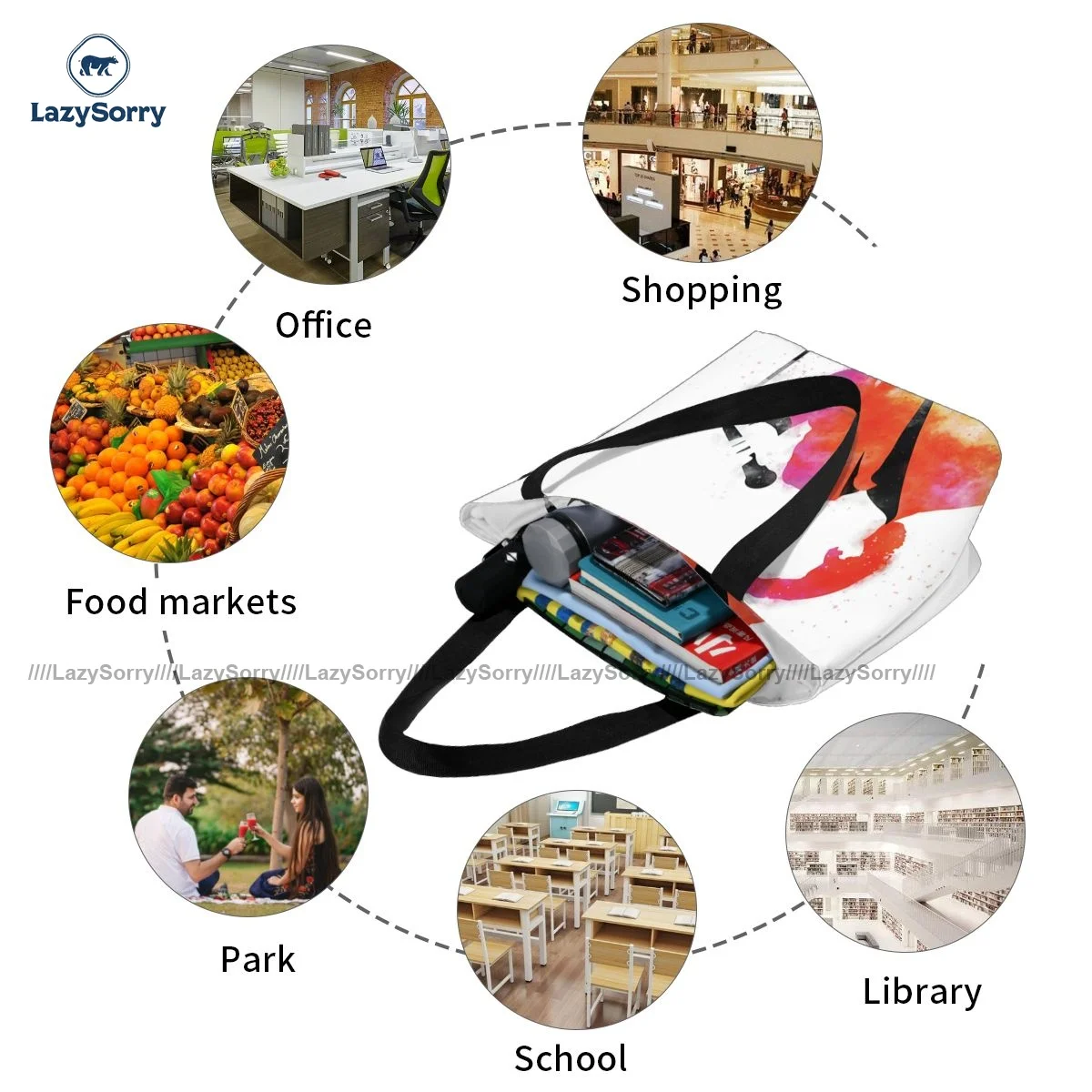 Johnny Hallyday Shopping Bag Vintage Polyester Streetwear Handbag Female Fashion Bags
Johnny Hallyday Shopping Bag Vintage Polyester Streetwear Handbag Female Fashion Bags