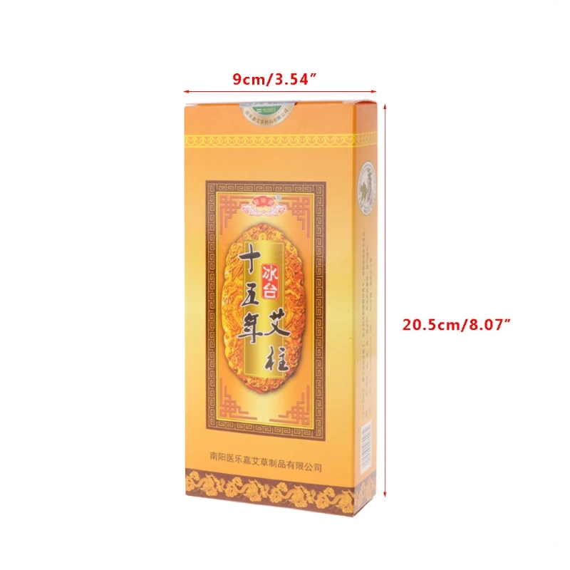 Fifteen Years Aging Moxa Roll Stick Chinese Moxibustion Acupuncture Therapy New 
Fifteen Years Aging Moxa Roll Stick Chinese Moxibustion Acupuncture Therapy New