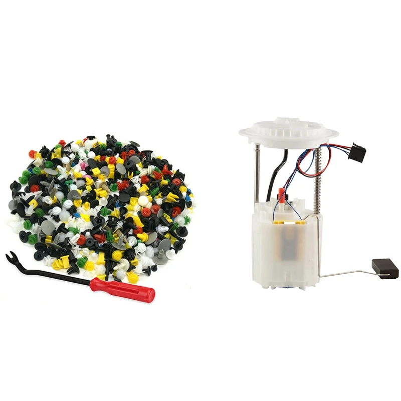 500Pcs Plastic Rivets Fastener Fender Bumper Push Pin Clips with Remover Tool & 1 Pcs Car Electric Fuel Pump Module
500Pcs Plastic Rivets Fastener Fender Bumper Push Pin Clips with Remover Tool & 1 Pcs Car Electric Fuel Pump Module