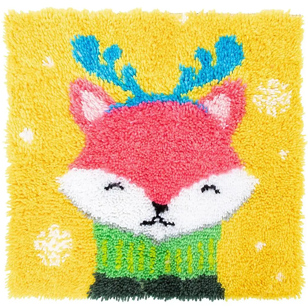 Carpet embroidery set Canvas embroidery with pattern Crochet strings rugs Canvas for embroidery Fox Home decoration Tapestry
Carpet embroidery set Canvas embroidery with pattern Crochet strings rugs Canvas for embroidery Fox Home decoration Tapestry