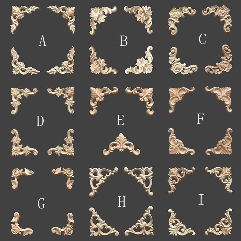 4 шт./лот, европейская деревянная аппликация для мебели, декоративные Переводные картинки для рамы, украшение для стены, двери и стола, угол ц...
4 шт./лот, европейская деревянная аппликация для мебели, декоративные Переводные картинки для рамы, украшение для стены, двери и стола, угол ц...