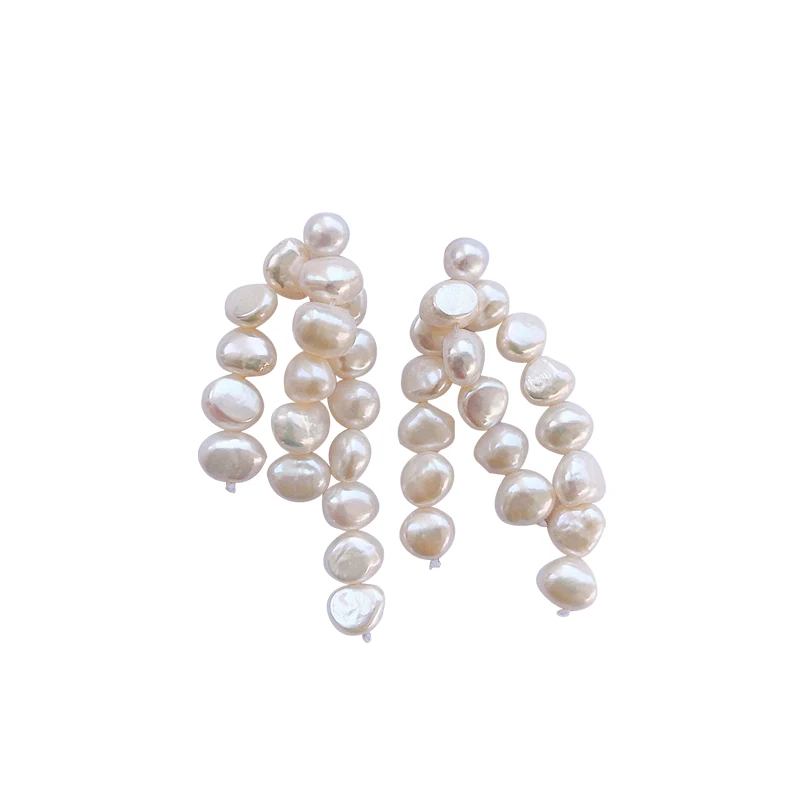 Lii Ji Real 925 Sterling Silver Baroque Pearl Stud Earring Tassels Earring for Women Gift 
Lii Ji Real 925 Sterling Silver Baroque Pearl Stud Earring Tassels Earring for Women Gift