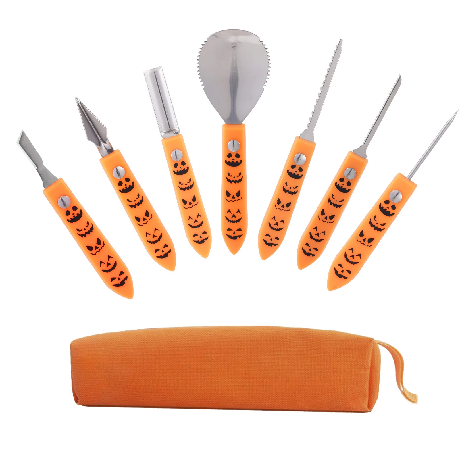 7PCS Halloween Pumpkin Carving Tools Kit Pumpkin Lantern Sturdy Stainless Steel Carve Sculpt Pumpkin Cutting Supplies Popular
7PCS Halloween Pumpkin Carving Tools Kit Pumpkin Lantern Sturdy Stainless Steel Carve Sculpt Pumpkin Cutting Supplies Popular