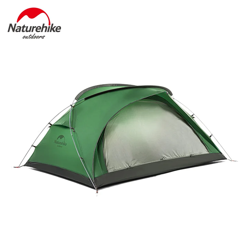 Naturehike сверхлегкий тент для кемпинга 2 человека непромокаемые две двери 20D