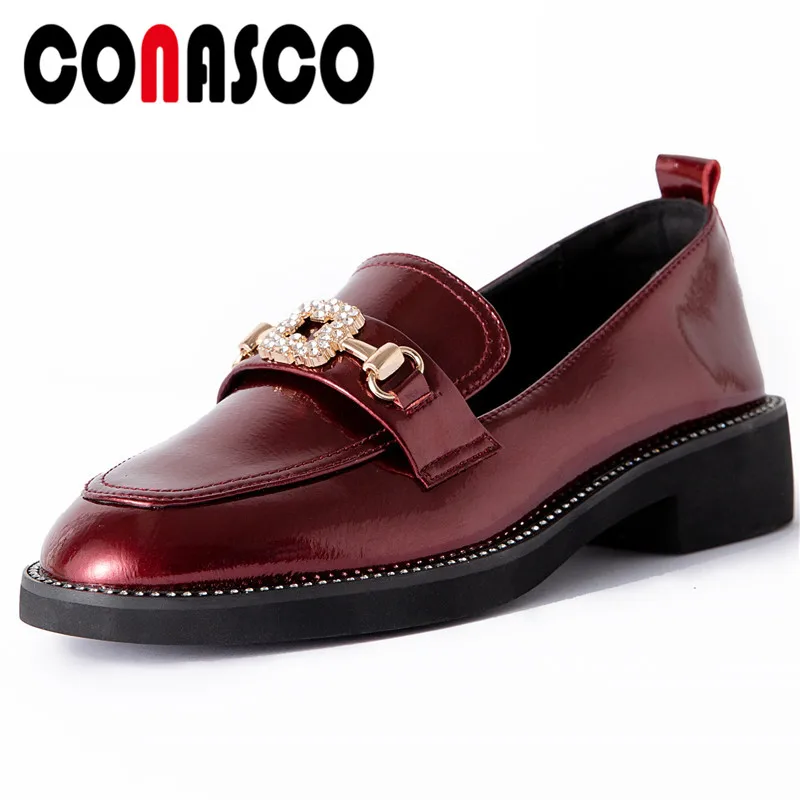 CONASCO 2021 фирменного дизайна; Женские туфли-лодочки из натуральной кожи; Сезон весна-осень; Новинка; Стразы с постепенным увеличением круглый ... 
CONASCO 2021 фирменного дизайна; Женские туфли-лодочки из натуральной кожи; Сезон весна-осень; Новинка; Стразы с постепенным увеличением круглый ...